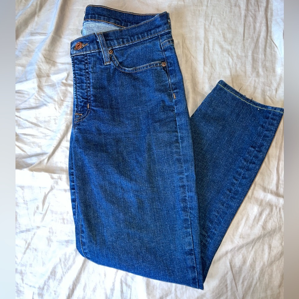 J.CREW 8” toothpick Jean NWOT